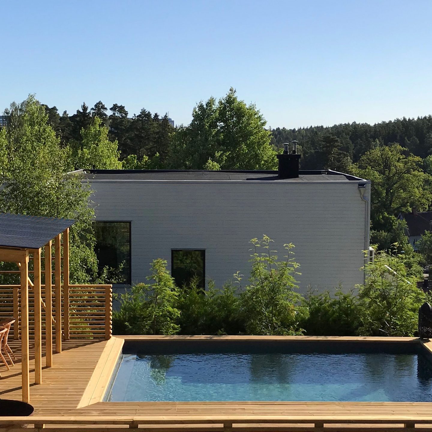 Villa T / Täby: Pool