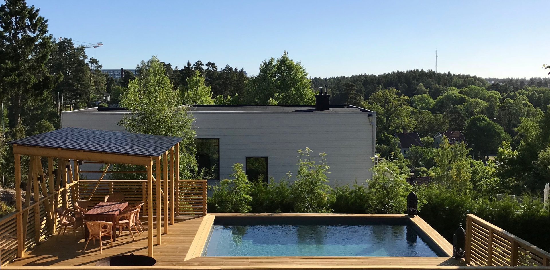 Villa T / Täby: Pool